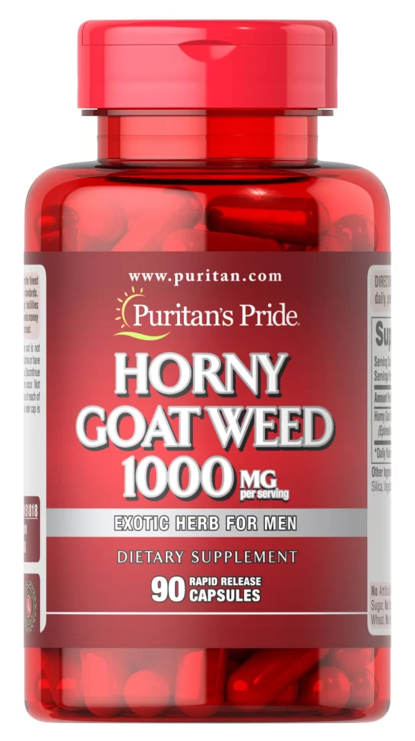 HORNY GOAT WEED 1000 MG عشبة العنزة او عشبة راعي الغنم