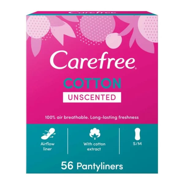 كيرفري فوط يومية carefree pantyliners 56 pieces