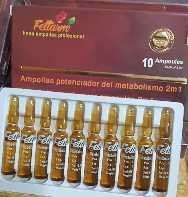 Fettarm ampoules فيتارم حقن حرق الدهون