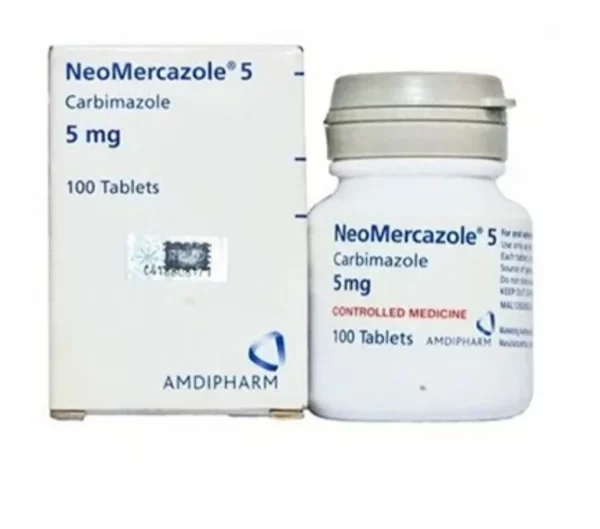 Neomercazole 5mg نيوميركازول ١٠٠ قرص