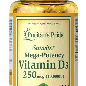 فيتامين د٣ الامريكي Vitamin D3 10000 IU